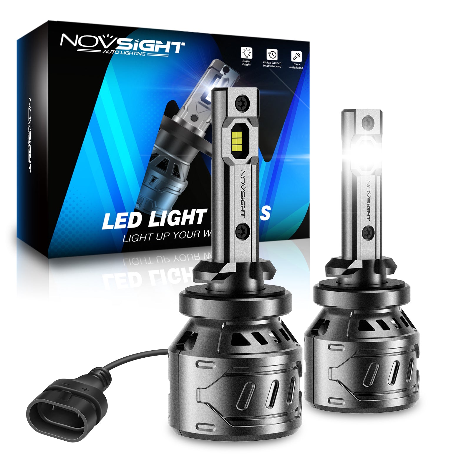 880 LED Fog Light Bulbs High Power No error Xenon White