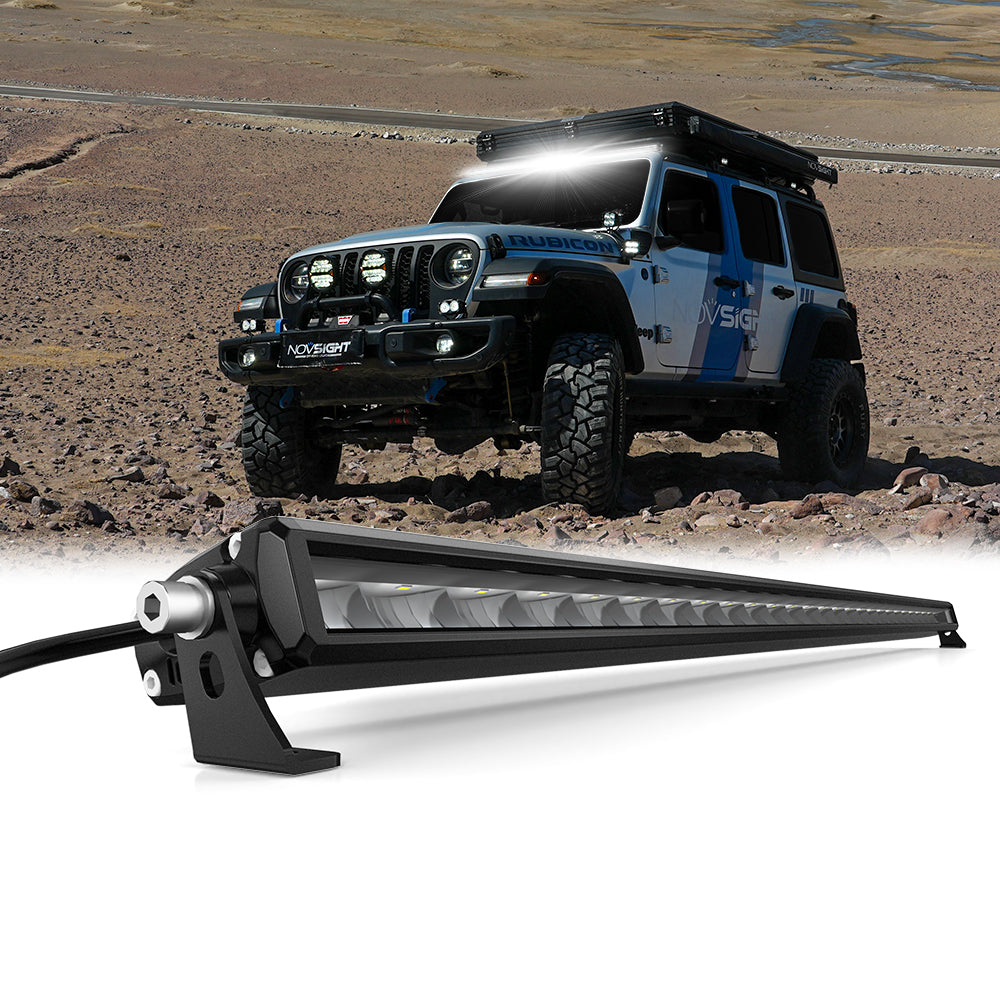 Rock Series Off Road LED Light Bar 50 Inch Single Row High Power Drivi