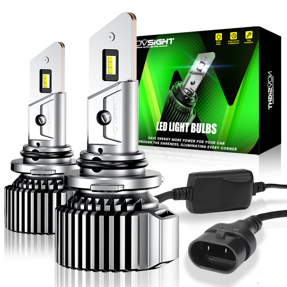 9005 HB3 LED Headlight Bulbs ReplacementHigh Power | NOVSIGHT LED