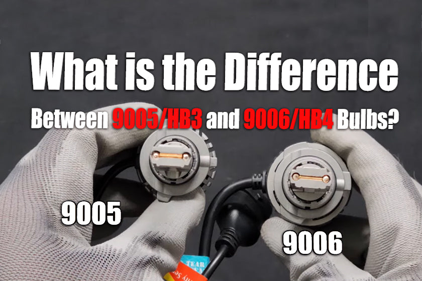 What is the Difference Between 9005/HB3 and 9006/HB4 Bulbs?