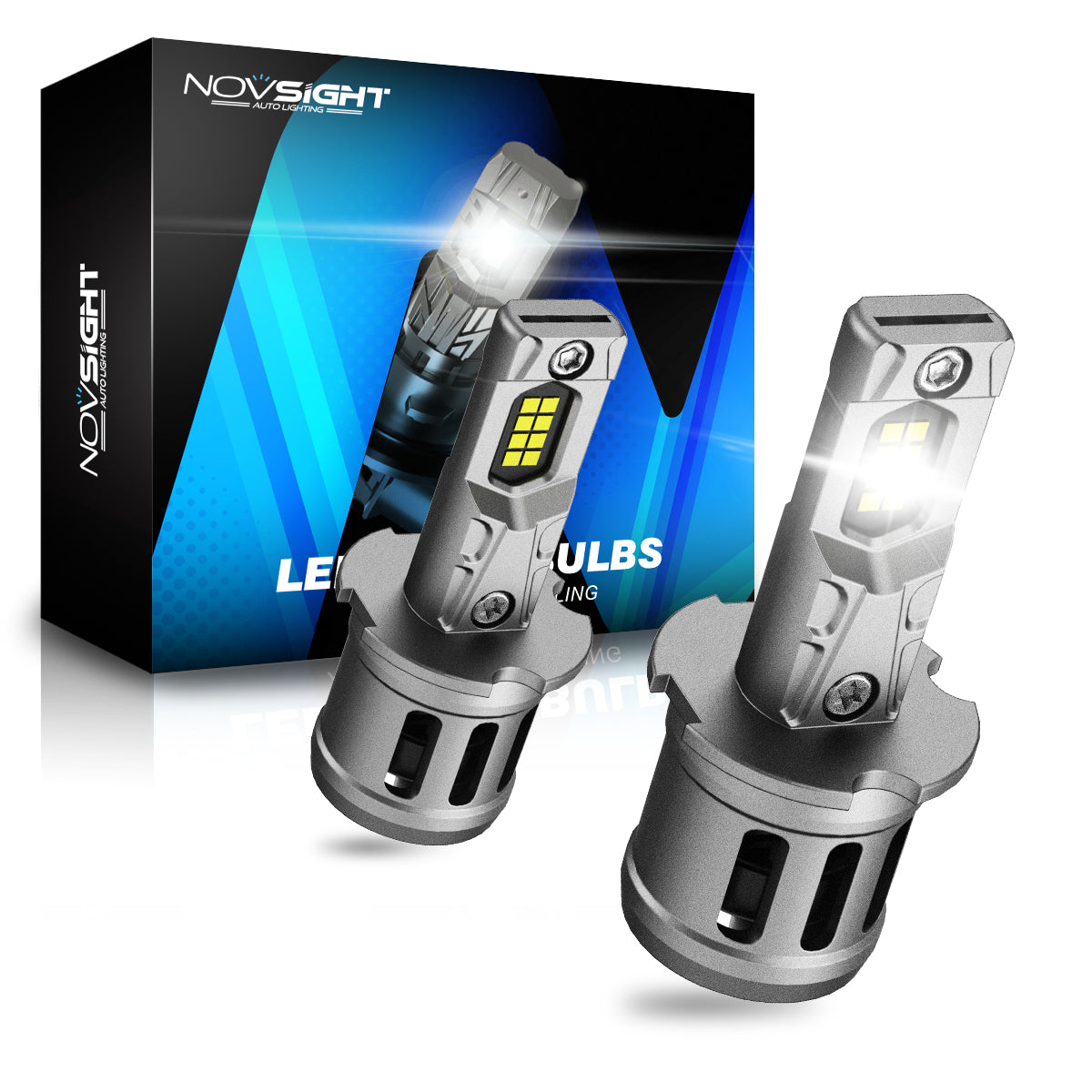 N63 actualizado Mini serie 1:1 inalámbrico | Bombillas LED H3 Tamaño mini original Luces antiniebla de 90 W | 2 bombillas