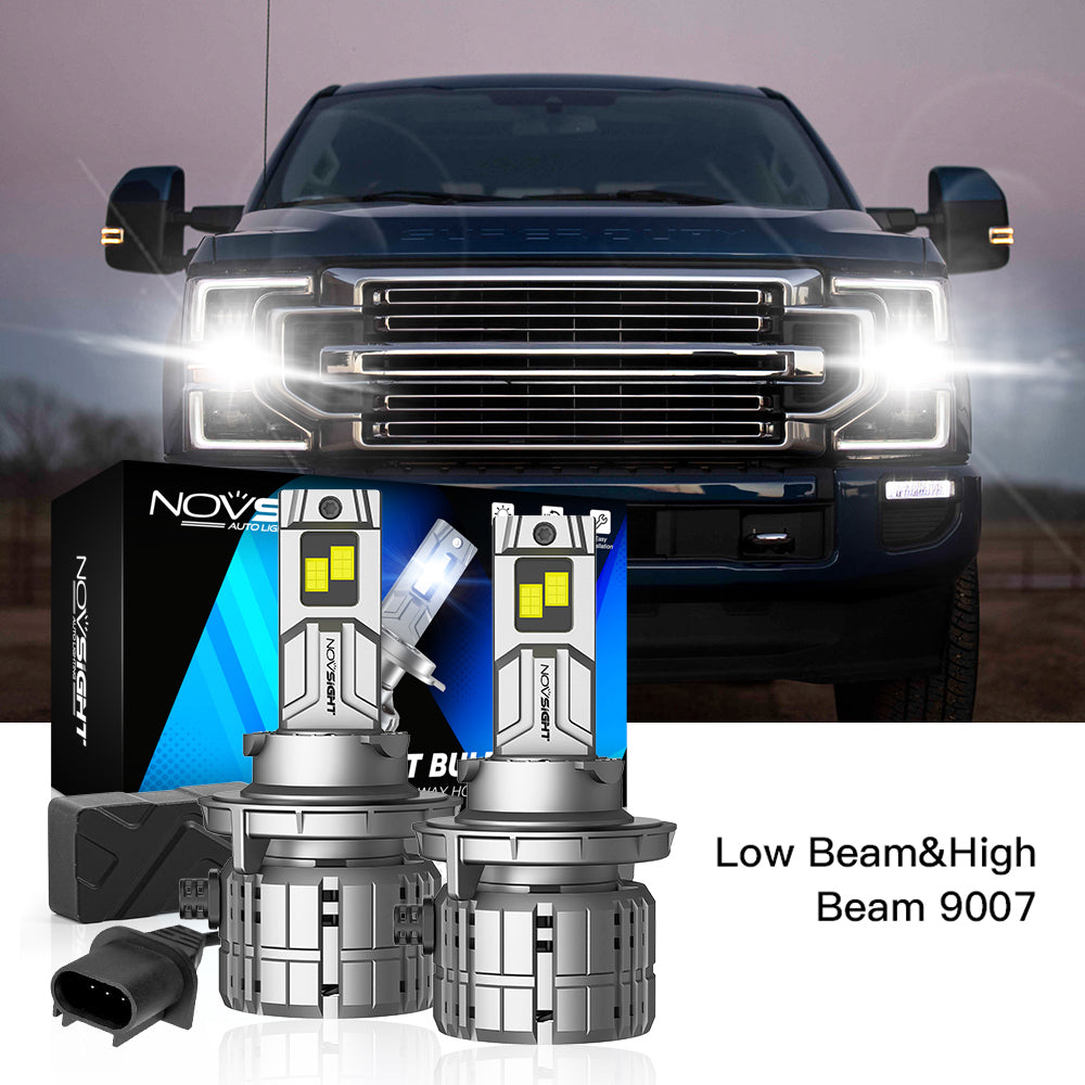 Fit for 1999-2006 Ford F-350 Super Duty 9007 HB5 LED Headlights Bulbs