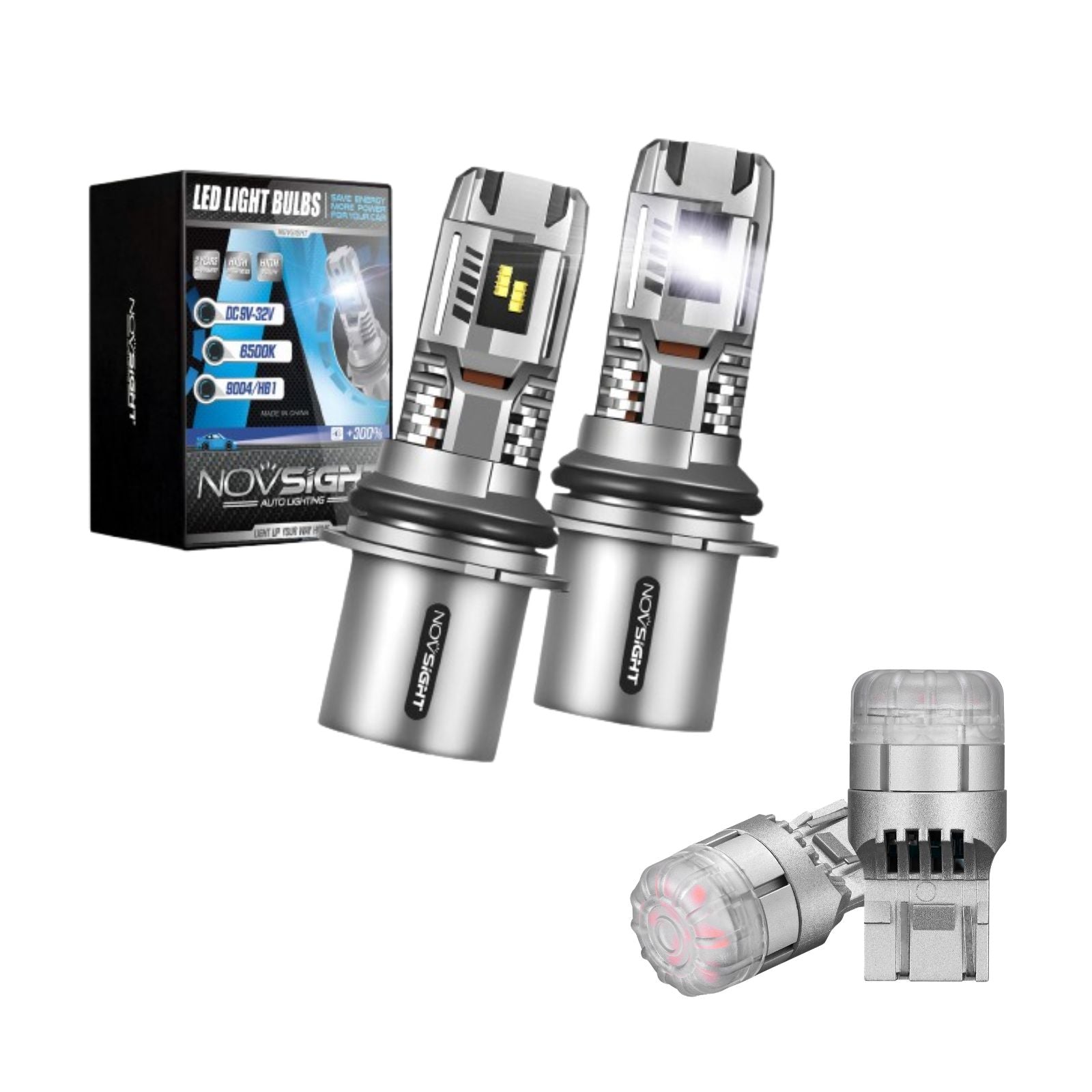 Flash Sale | LED Headlight Bulbs Turn Sinal Light Combo Pack 9004 9006 H7 H11 H13 Available