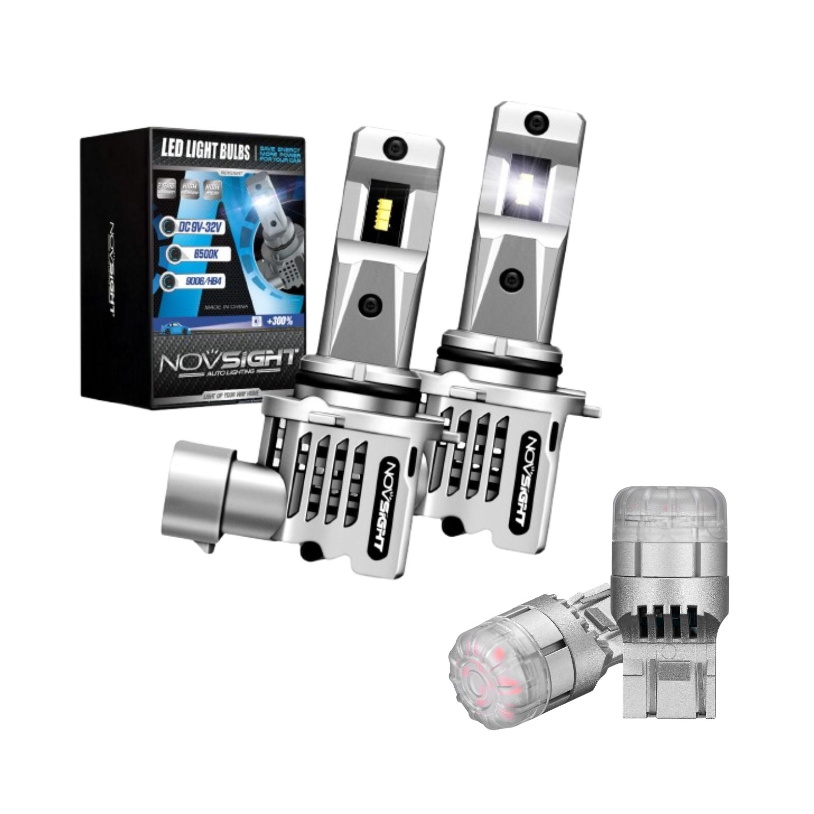 Flash Sale | LED Headlight Bulbs Turn Sinal Light Combo Pack 9004 9006 H7 H11 H13 Available