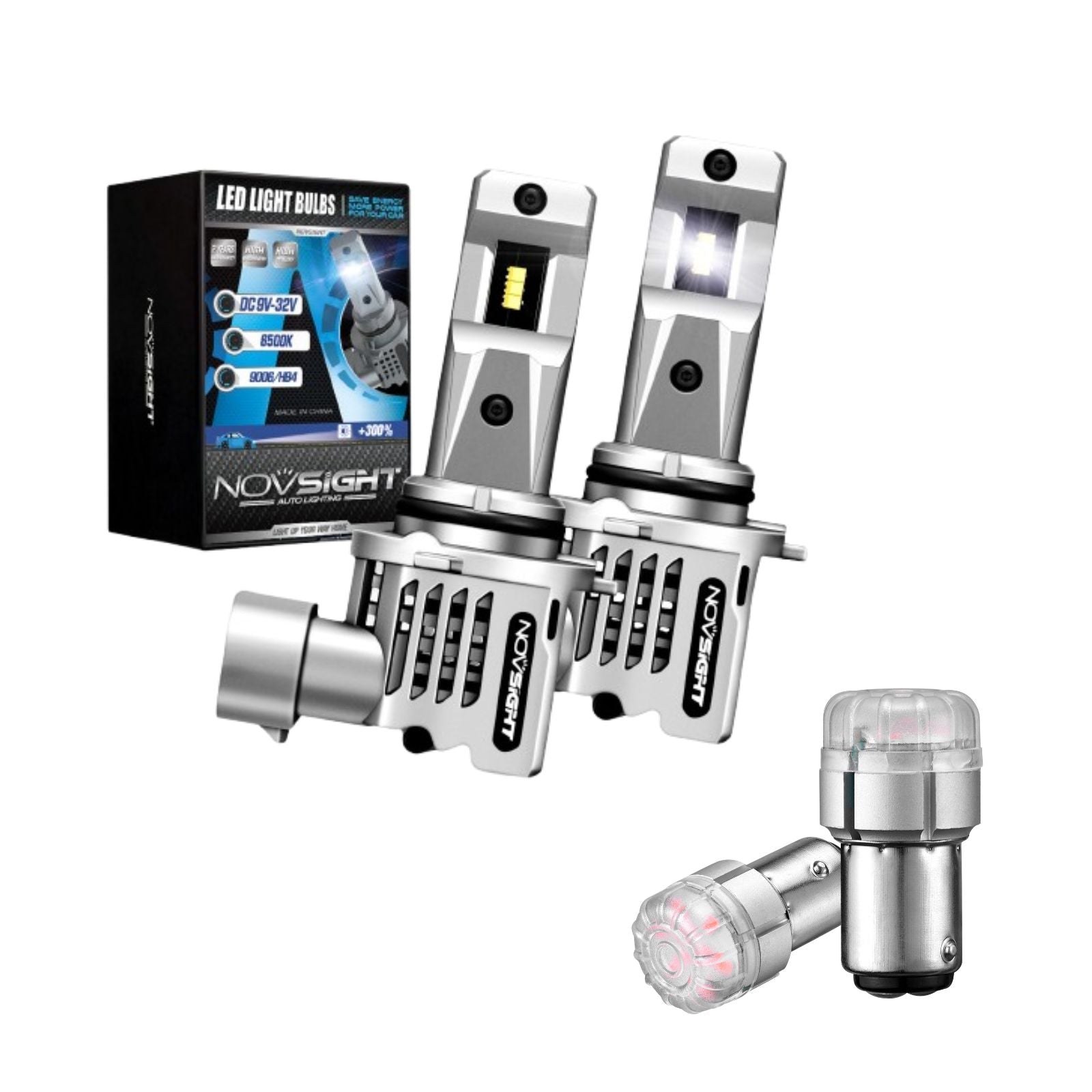 Flash Sale | LED Headlight Bulbs Turn Sinal Light Combo Pack 9004 9006 H7 H11 H13 Available