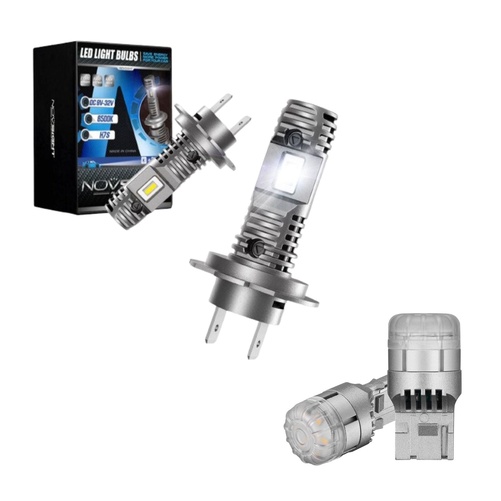 Flash Sale | LED Headlight Bulbs Turn Sinal Light Combo Pack 9004 9006 H7 H11 H13 Available