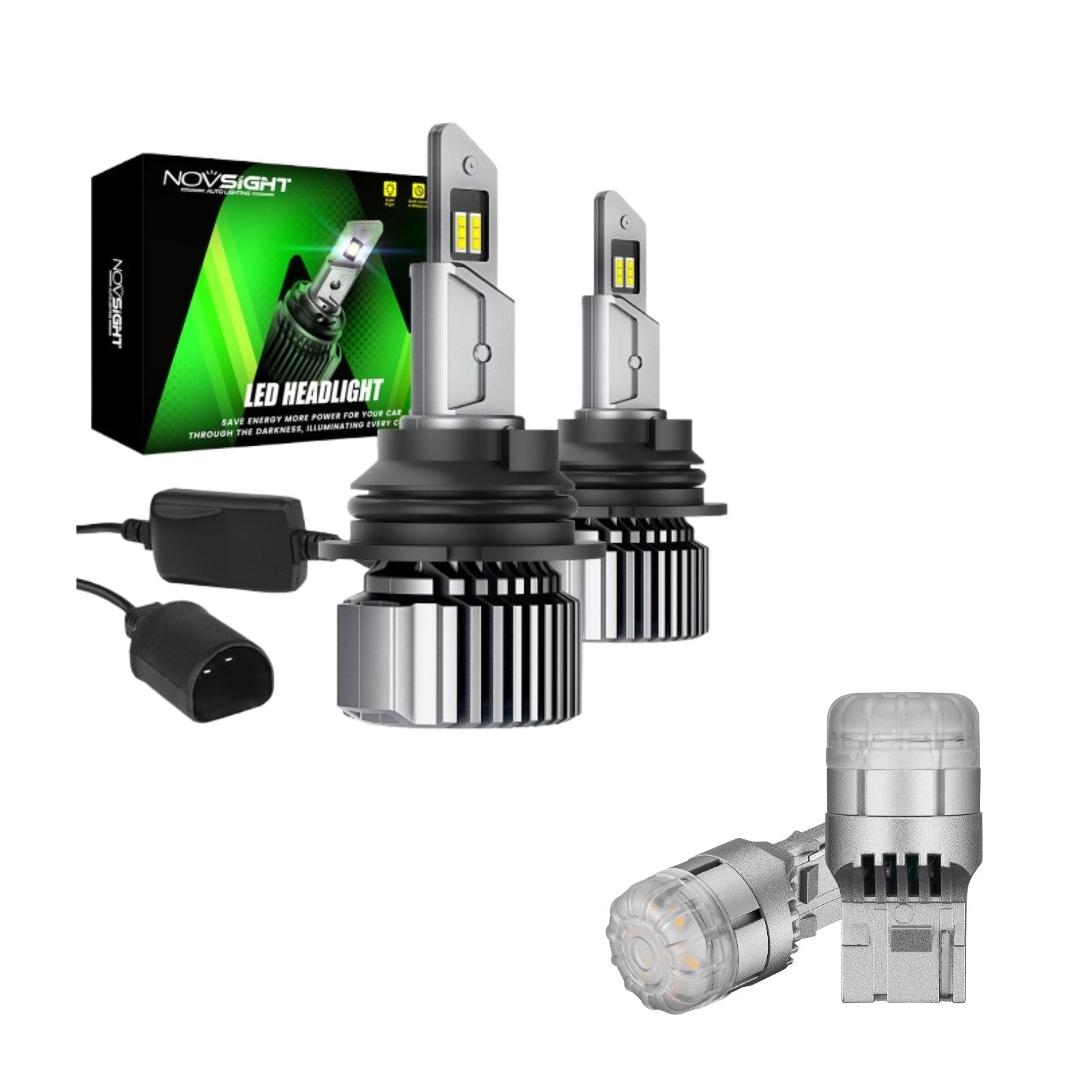 Flash Sale | LED Headlight Bulbs Turn Sinal Light Combo Pack 9004 9006 H7 H11 H13 Available