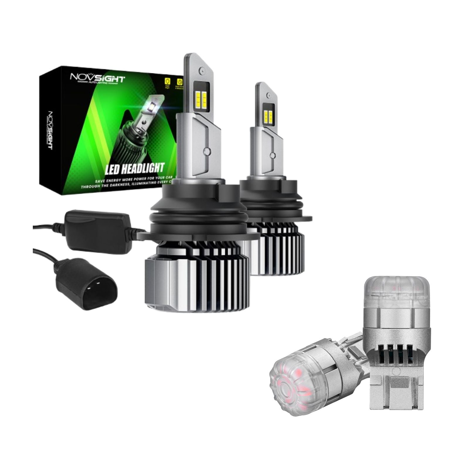 Flash Sale | LED Headlight Bulbs Turn Sinal Light Combo Pack 9004 9006 H7 H11 H13 Available