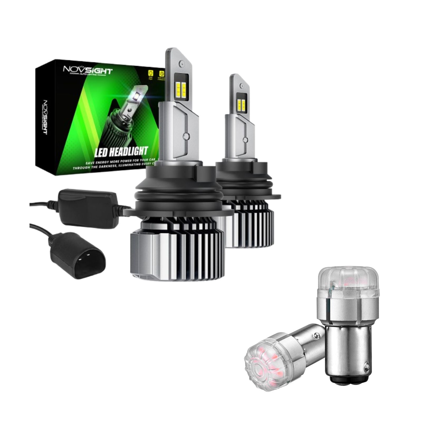 Flash Sale | LED Headlight Bulbs Turn Sinal Light Combo Pack 9004 9006 H7 H11 H13 Available