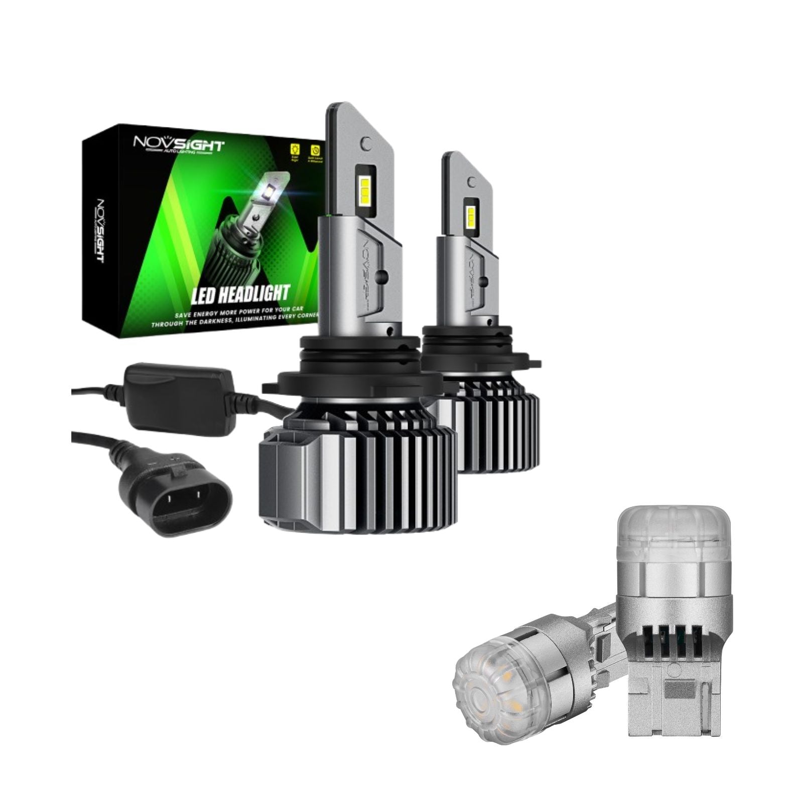 Flash Sale | LED Headlight Bulbs Turn Sinal Light Combo Pack 9004 9006 H7 H11 H13 Available