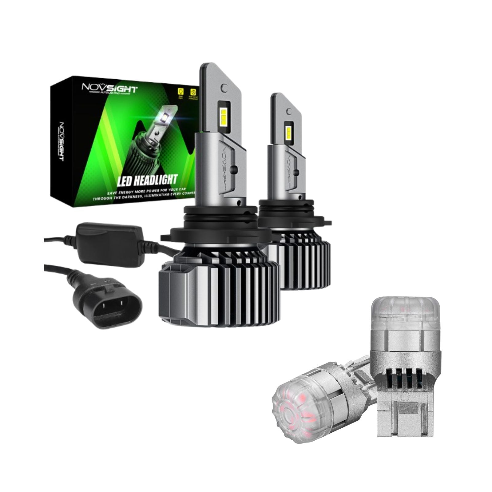 Flash Sale | LED Headlight Bulbs Turn Sinal Light Combo Pack 9004 9006 H7 H11 H13 Available