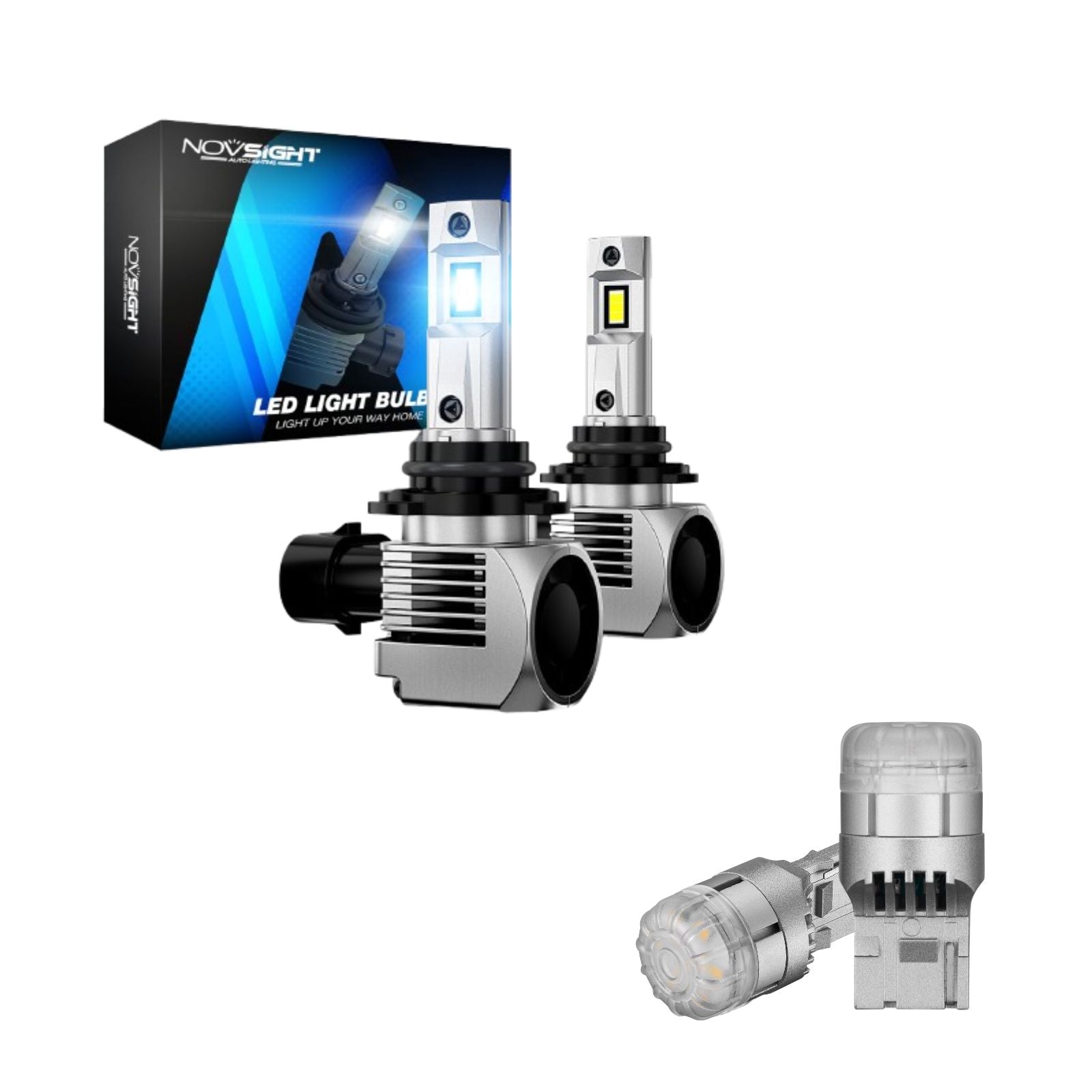 Flash Sale | LED Headlight Bulbs Turn Sinal Light Combo Pack 9004 9006 H7 H11 H13 Available