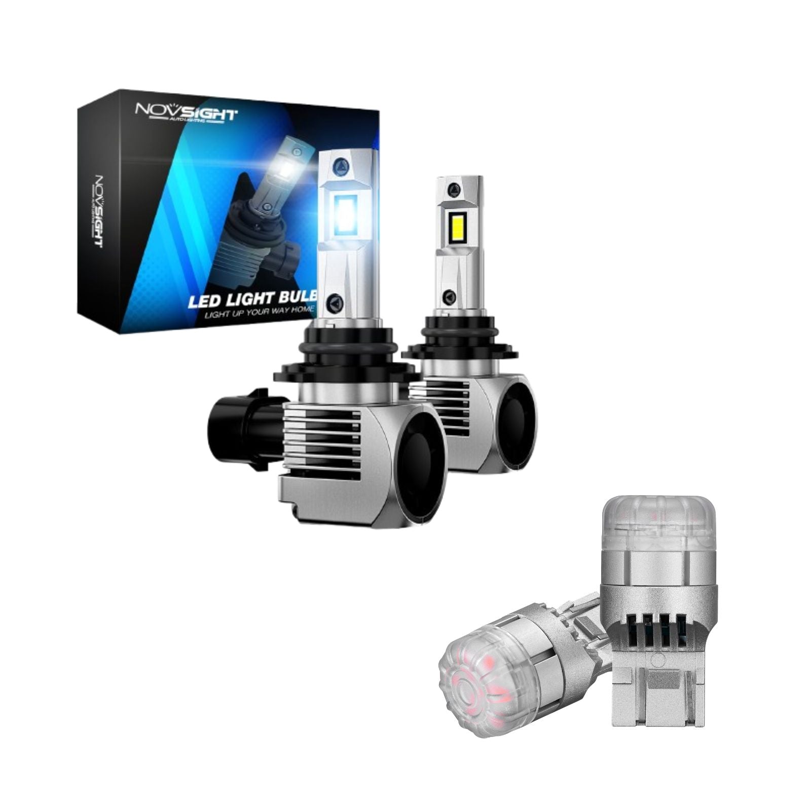 Flash Sale | LED Headlight Bulbs Turn Sinal Light Combo Pack 9004 9006 H7 H11 H13 Available