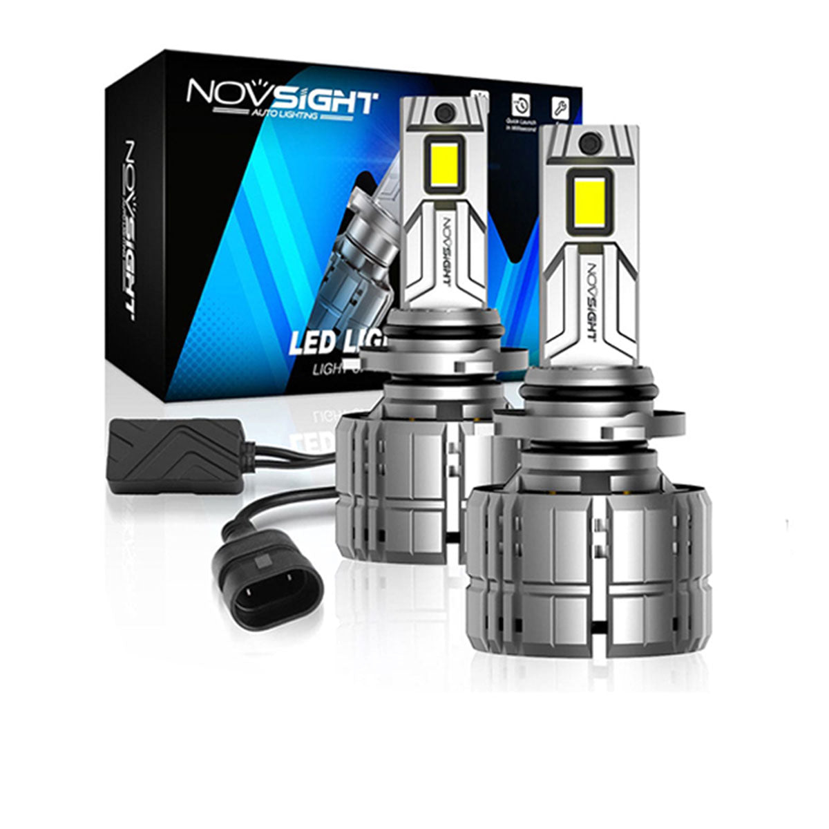 Buy Novsight Novsight N35 H4 High Low Led Headlight Bulbs - Extremely  Bright 40W 7 Online at Best Prices in India - JioMart.