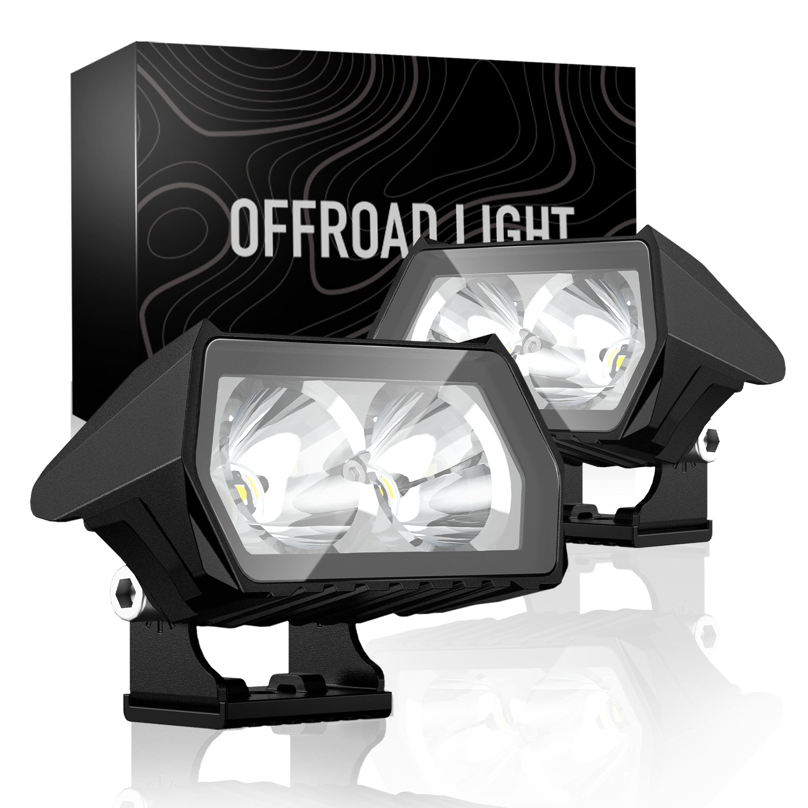 Rock Series | 3.5-inch LED Pod Lights Spotlights