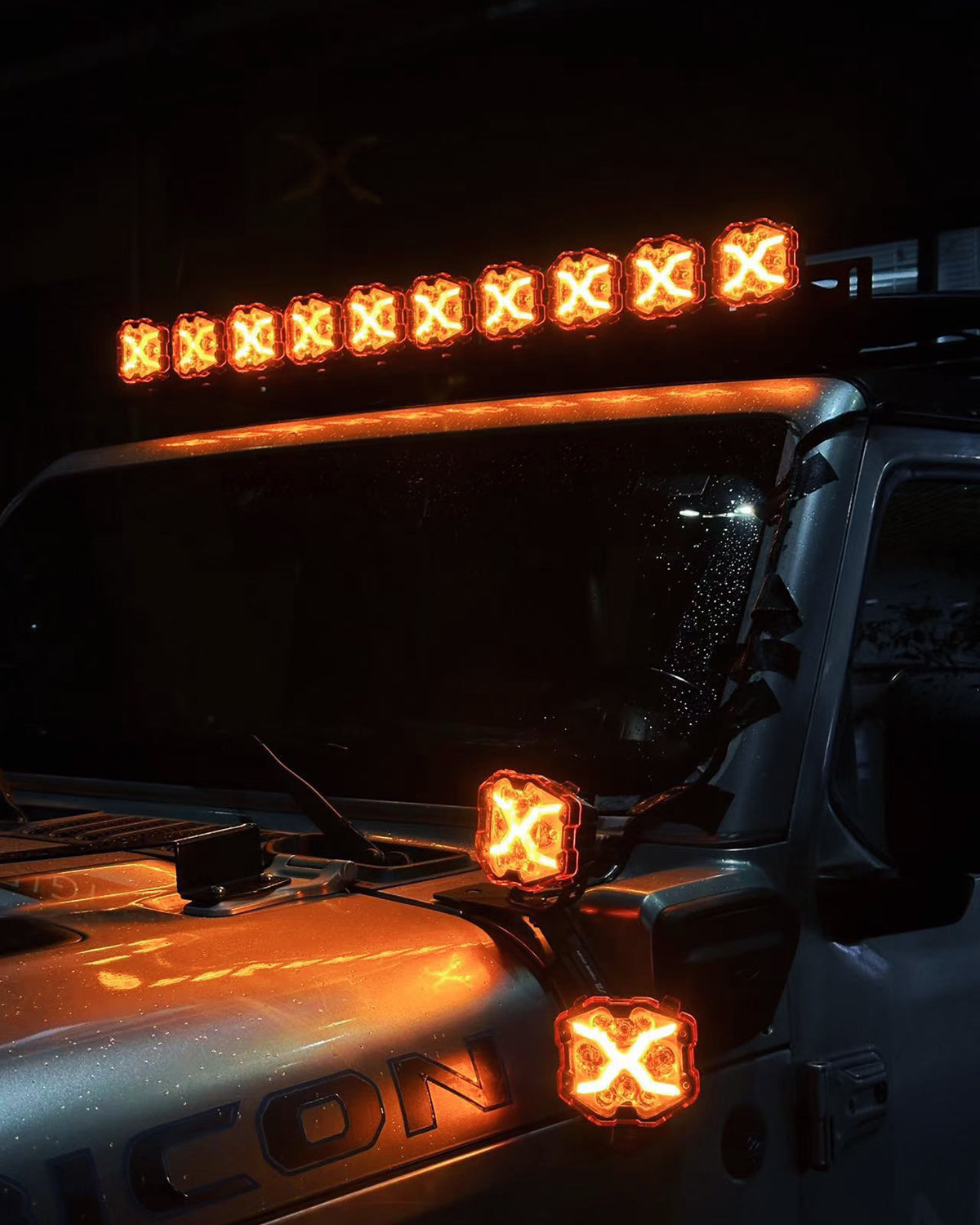 X-Series | 4-inch LED Pod Light X-Line DRL Driving Beam