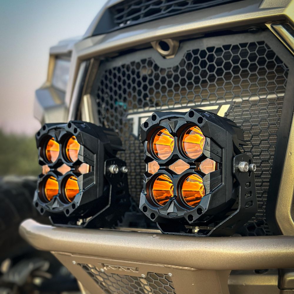 CYBER1 Series 6-inch LED Pod Lights Kit for ATV