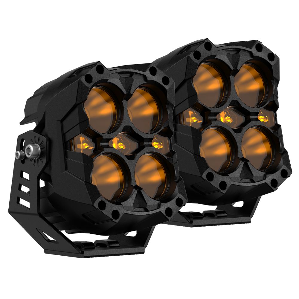 CYBER 1 Series | 6-inch LED Pod Lights Warrior Black