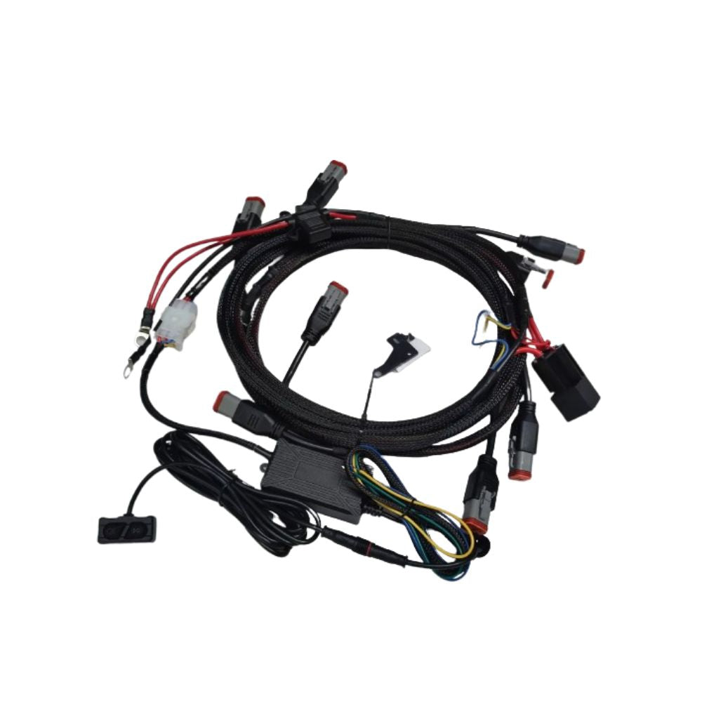 HALO Series LED Pod Lights Wiring Harness Kit One-to-Eight