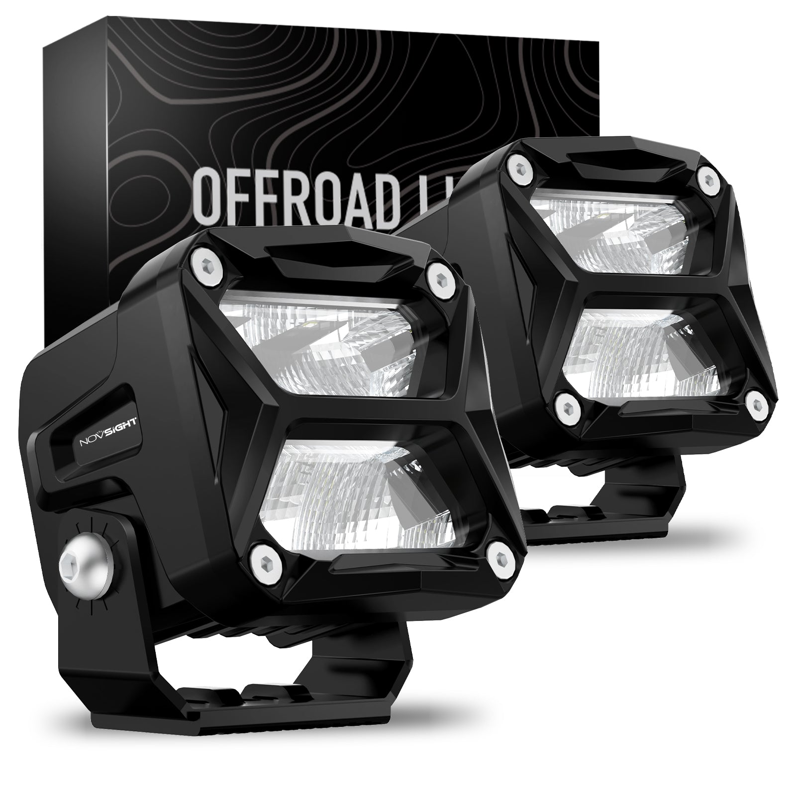 Rock Series | 3-inch LED Pod Lights Driving Lights