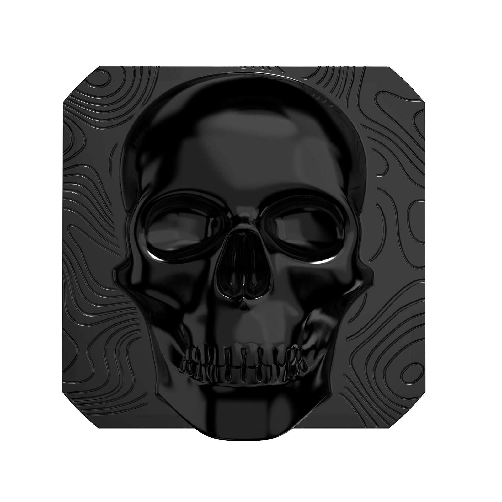 Custom Skull Protective Black Lid/Covers for CYBER 3" LED Pod Light (2pcs/set)