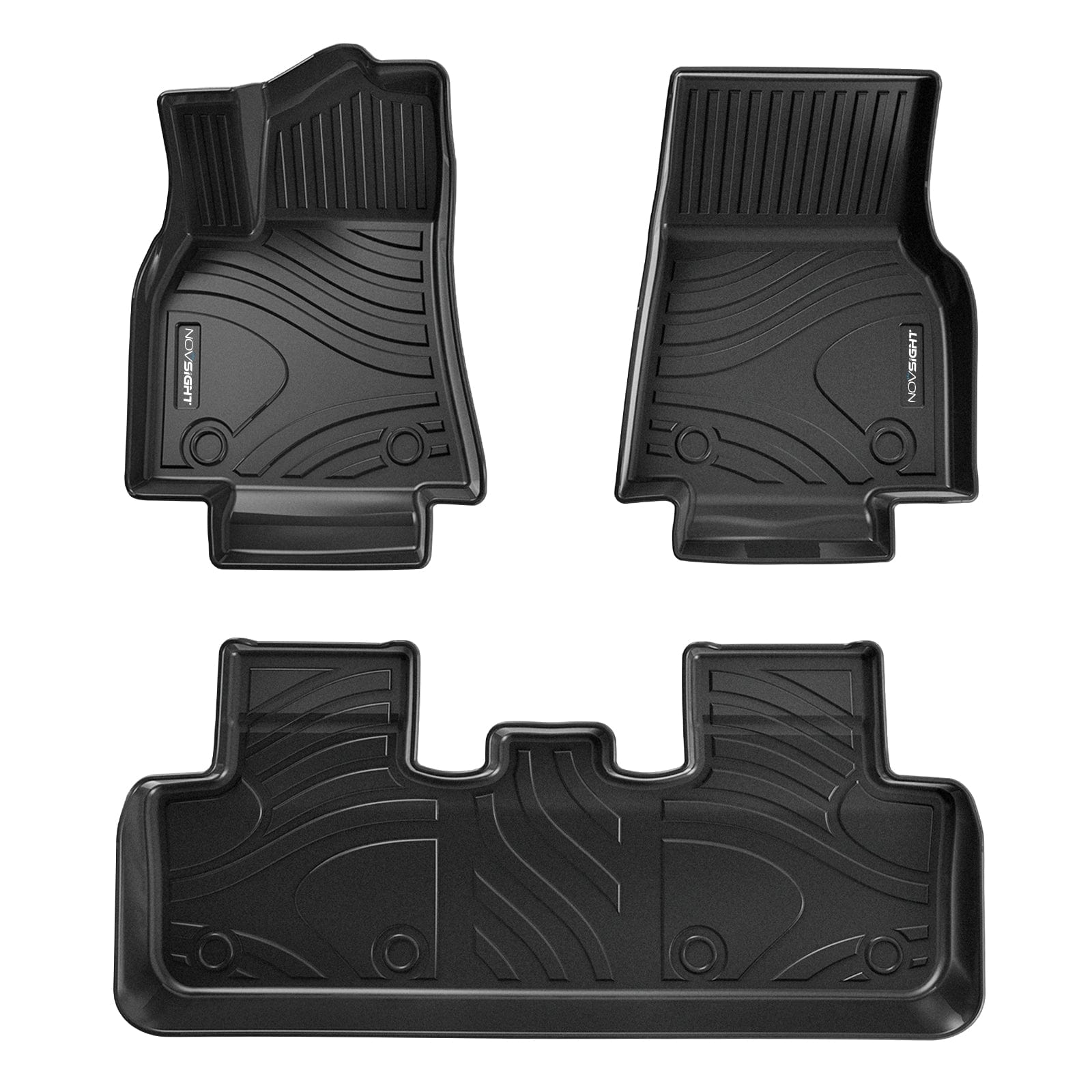 TPE Floor Mats for Tesla Model Y 2019 2020 2021 2022 TPE Custom Fit Al