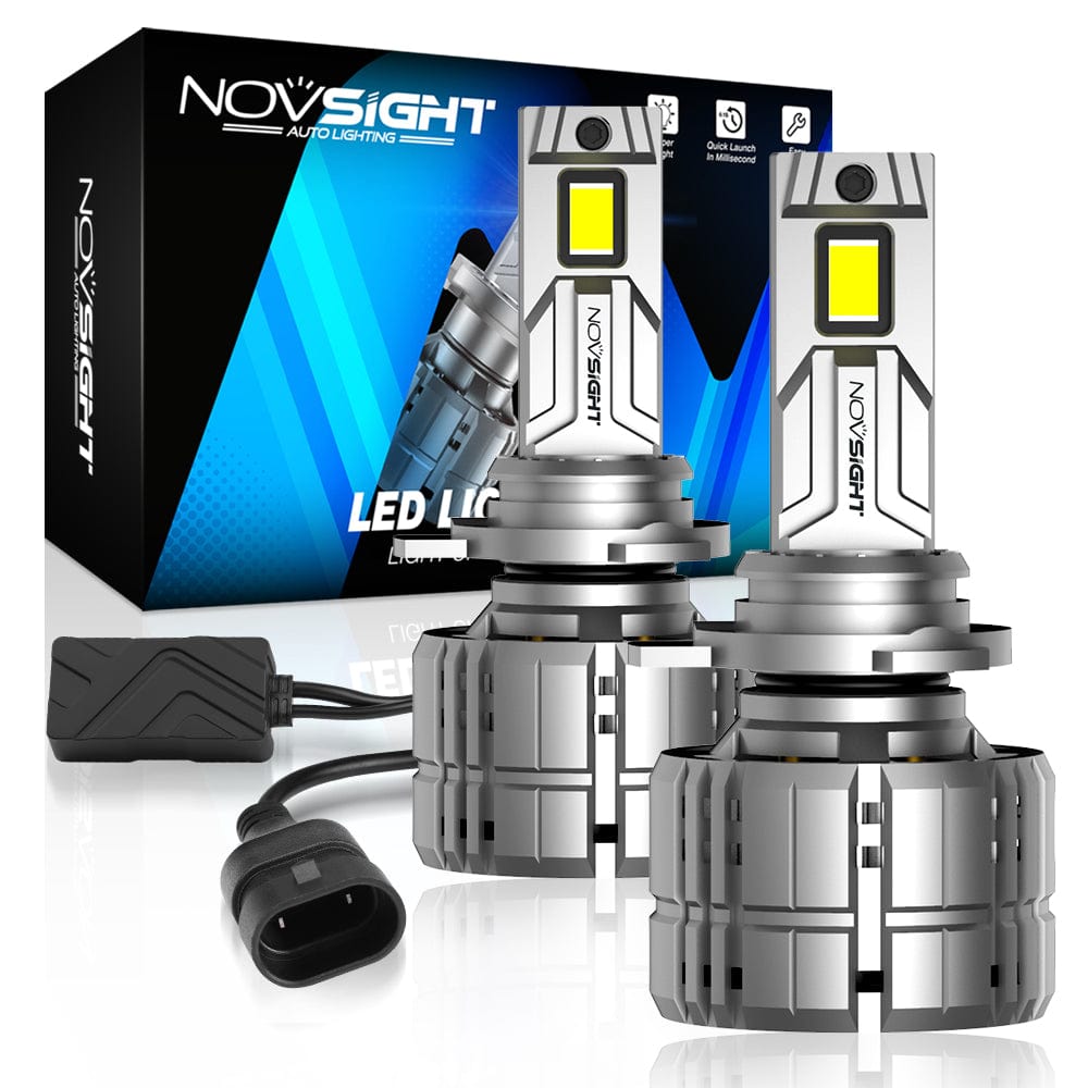 N60 Ultra Series | 9005 9006 H11 H4 H7 H13 9004 9007 9012 D LED Bulbs Super  Bright 200W 40000LM 6500K White | 2 Bulbs