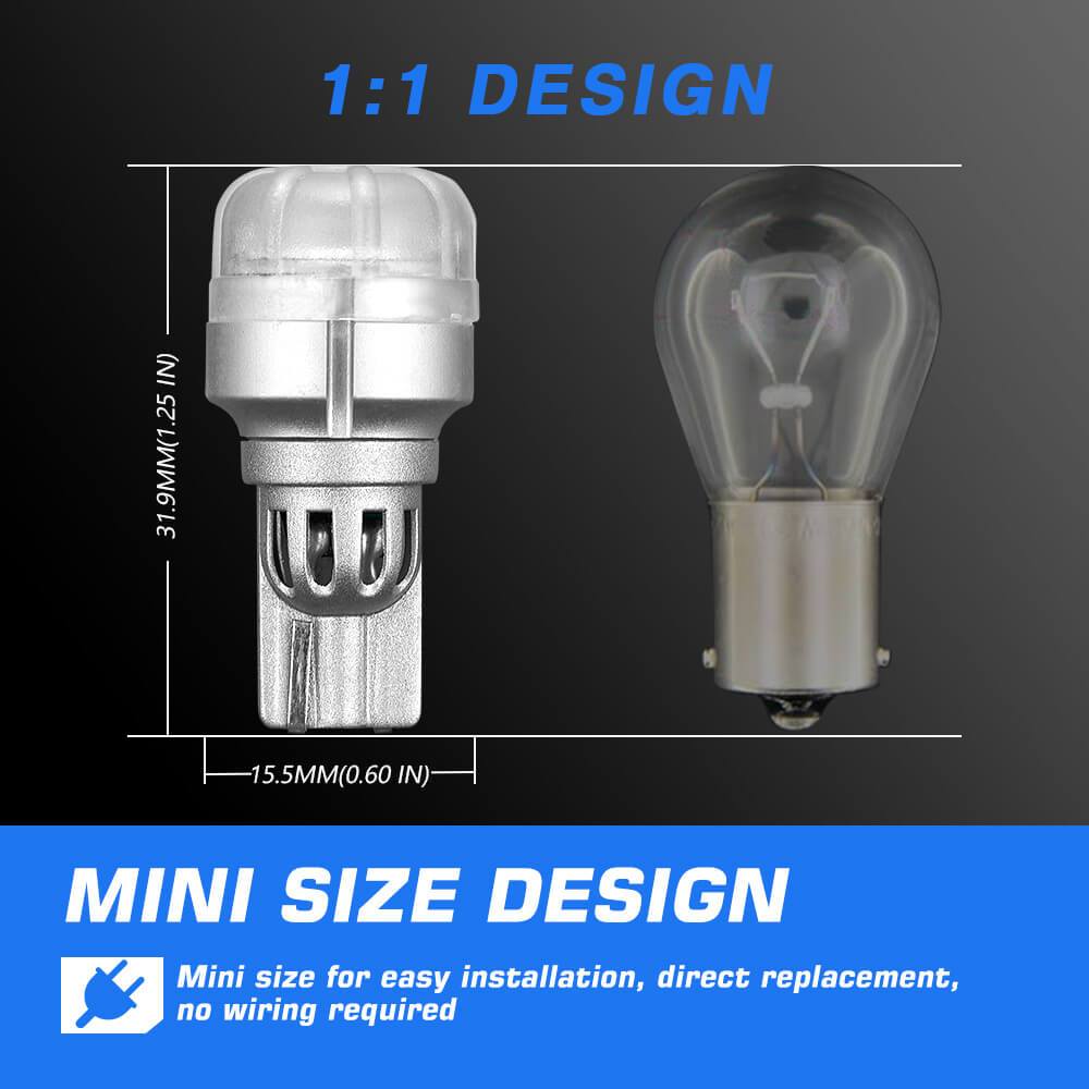 921 912 W16W 906 T15 Reverse Backup Light LED Bulbs White