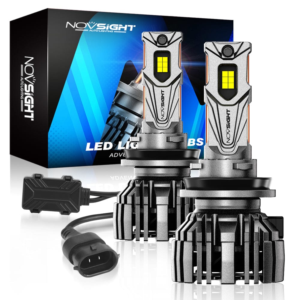N67 Pro Series | H4 H7 H11 9005 9006 LED Bulb Intelligent Cooling System  140W 30000LM 6500K | 2 Bulbs